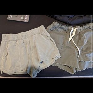 Olive Green Shorts Bundle